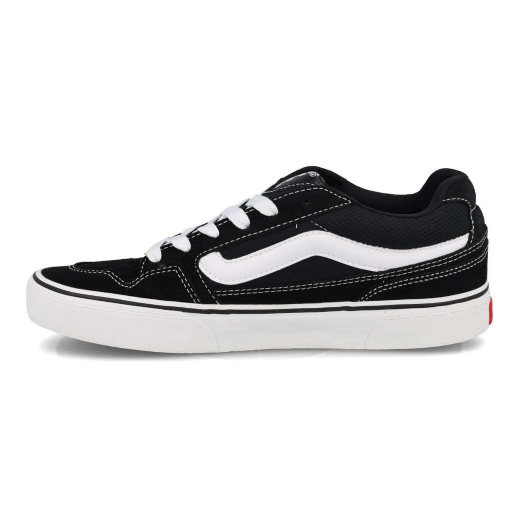 Tênis Vans Caldrone masculino preto vista lateral esquerda